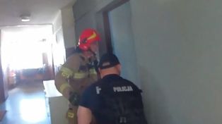 Sekundy od tragedii: Groził wysadzeniem bloku, służby go powstrzymały w ostatniej chwili