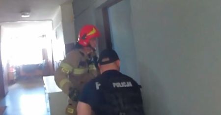 Sekundy od tragedii: Groził wysadzeniem bloku, służby go powstrzymały w ostatniej chwili