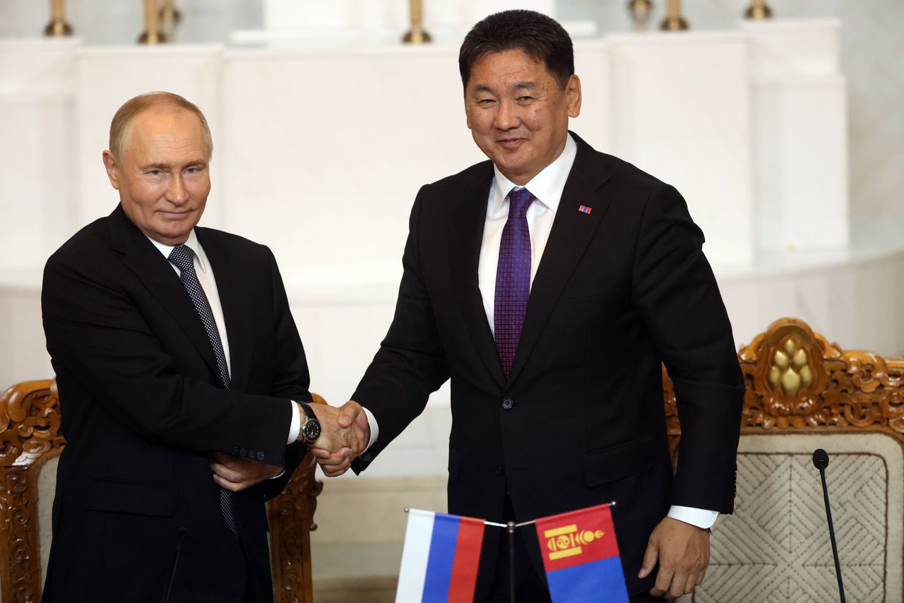 Vladimir Putin visited Ulaanbaatar in Mongolia in September.