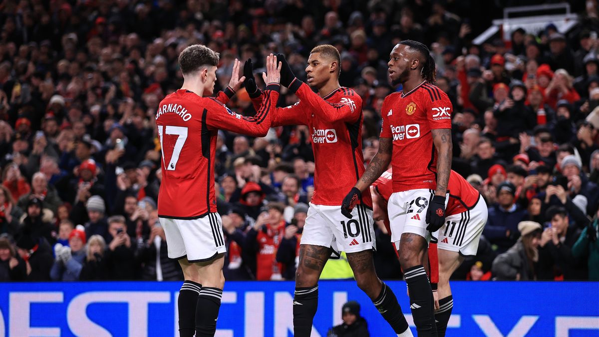 Getty Images / Simon Stacpoole / Na zdjęciu: Aaron Wan-Bissaka (numer 29) może przejść do Al-Nassr