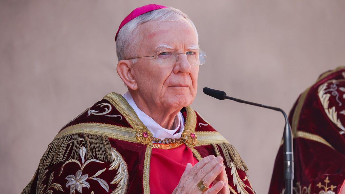 Arcybiskup Marek Jędraszewski, metropolita krakowski.