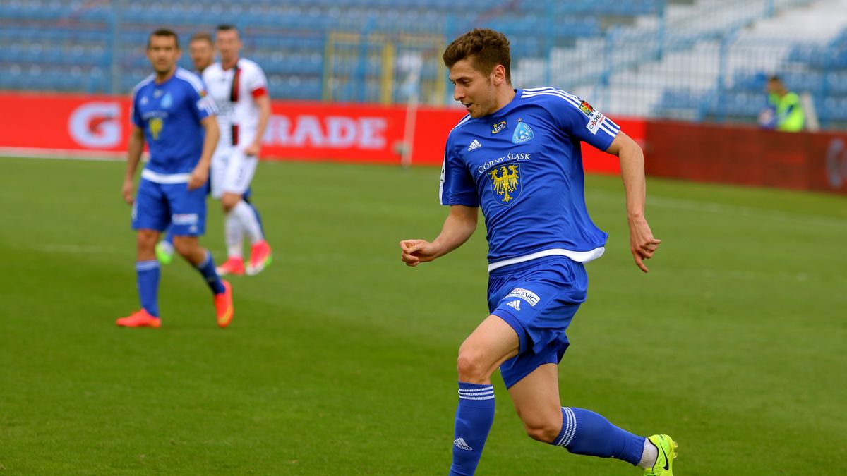 WP SportoweFakty / Mateusz Czarnecki /  Bartosz Nowak w barwach Ruchu