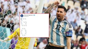 Hit! Tak Argentyna chwali się golem Messiego