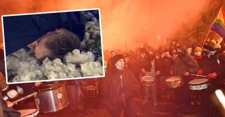 Tak policja potraktowała aktywistę. "Sprzeciwiamy się temu, co PiS robi z Polską"