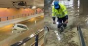 Dramatyczne zdjęcia z europejskiej stolicy. Zalane metro, a autostrada zamieniła się w rwący potok