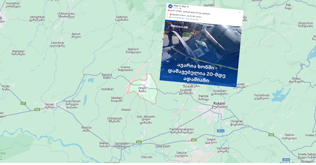 Wypadek busa z Polakami w Gruzji. Jest wielu rannych