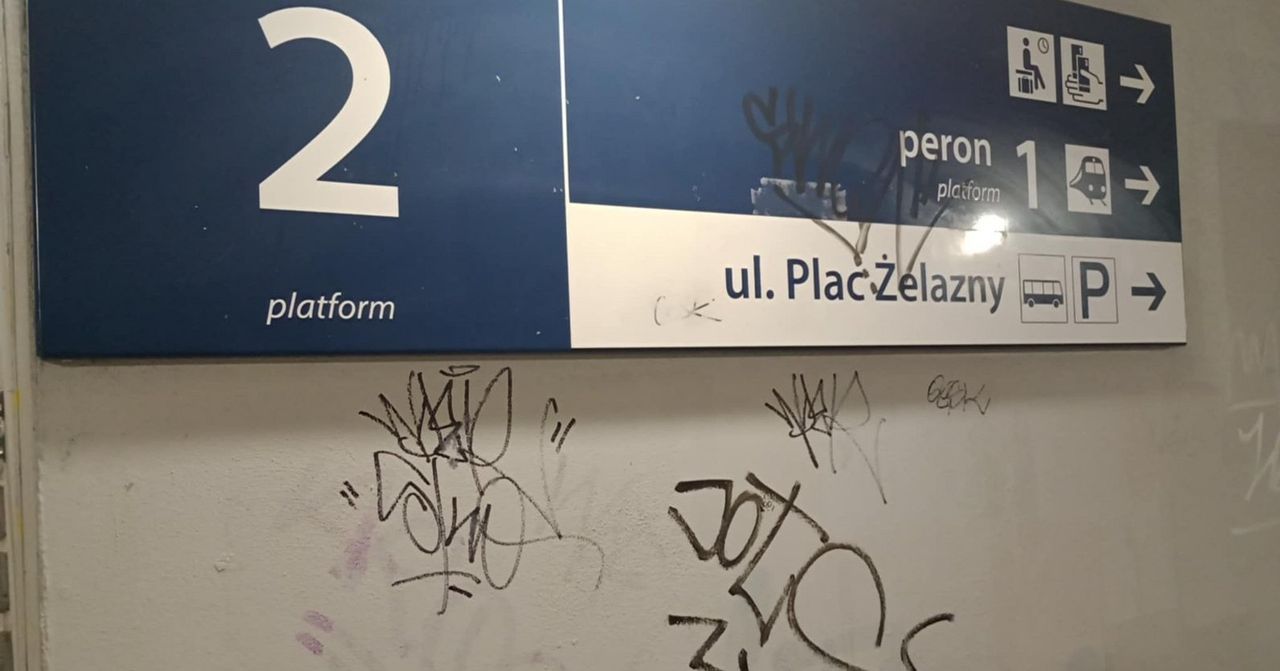 Komu służy podziemne przejście w Zduńskiej Woli na dworcu kolejowym? Wandalom?