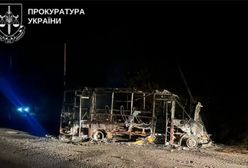 Rosyjski dron uderzył w busa pełnego ludzi. Wśród rannych dzieci