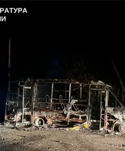 Rosyjski dron uderzył w busa pełnego ludzi. Wśród rannych dzieci
