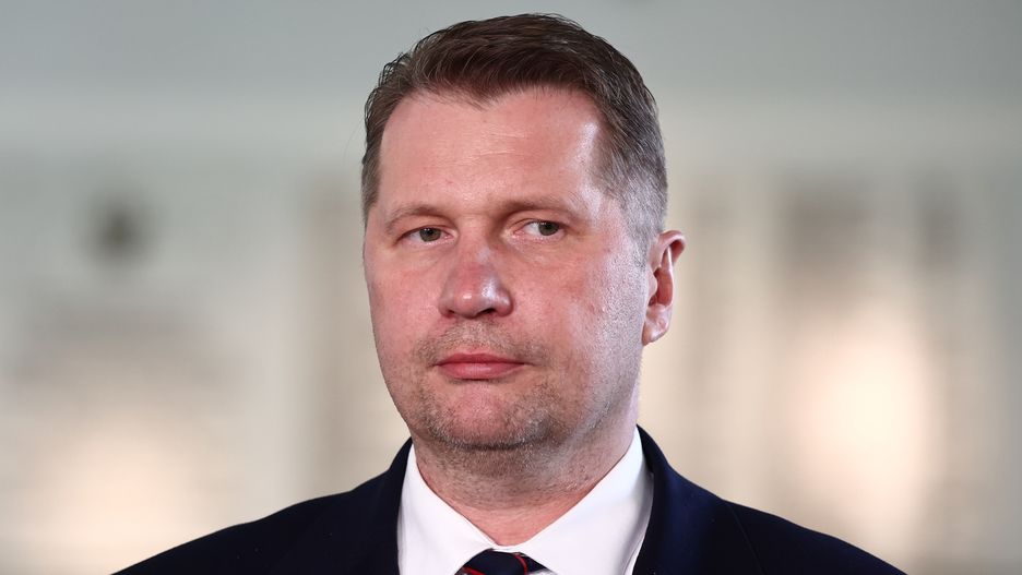 Parliament member Przemyslaw Czarnek at Polish Parliament in Warsaw, Poland on October 18, 2024. (Photo by Jakub Porzycki/NurPhoto via Getty Images)