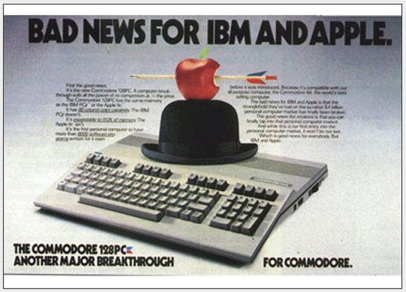 Commodore C128: IBM i Apple miały otrzymać bardzo ważną wiadomość