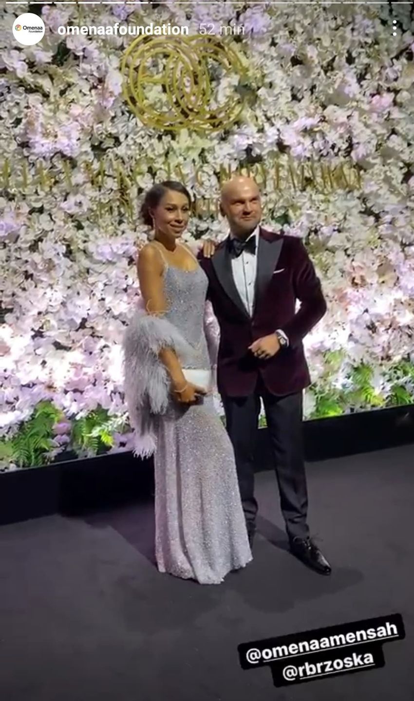 Omenaa Mensah, Rafał Brzoska - Wielka Aukcja Charytatywna Top Charity
