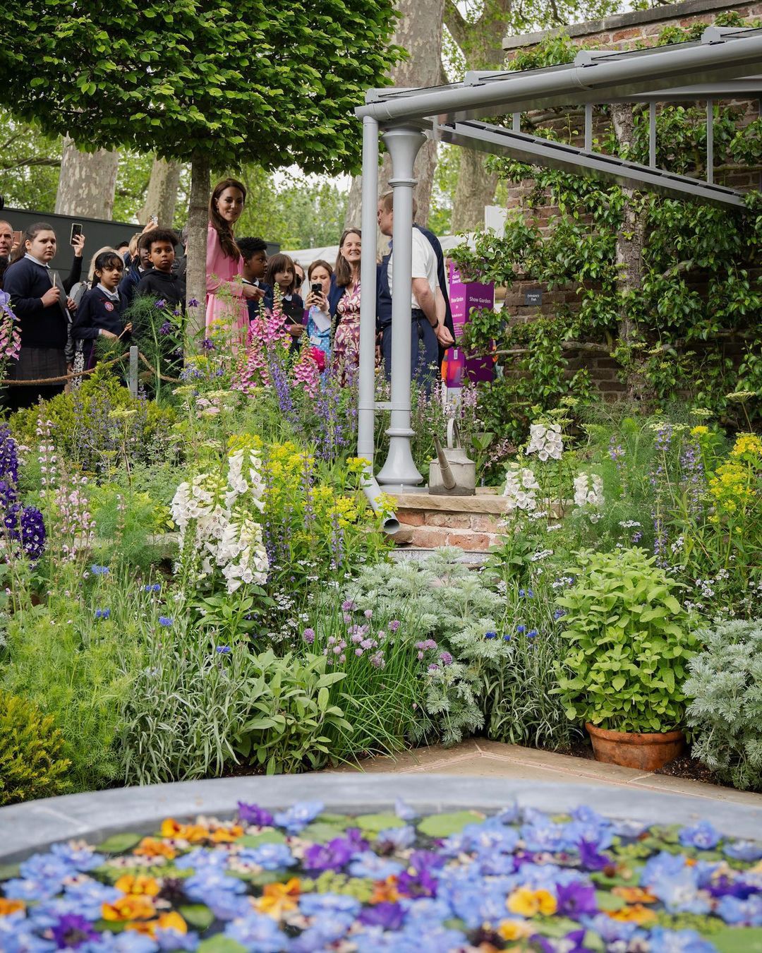 Księżna Kate podczas Chelsea Flowers Show