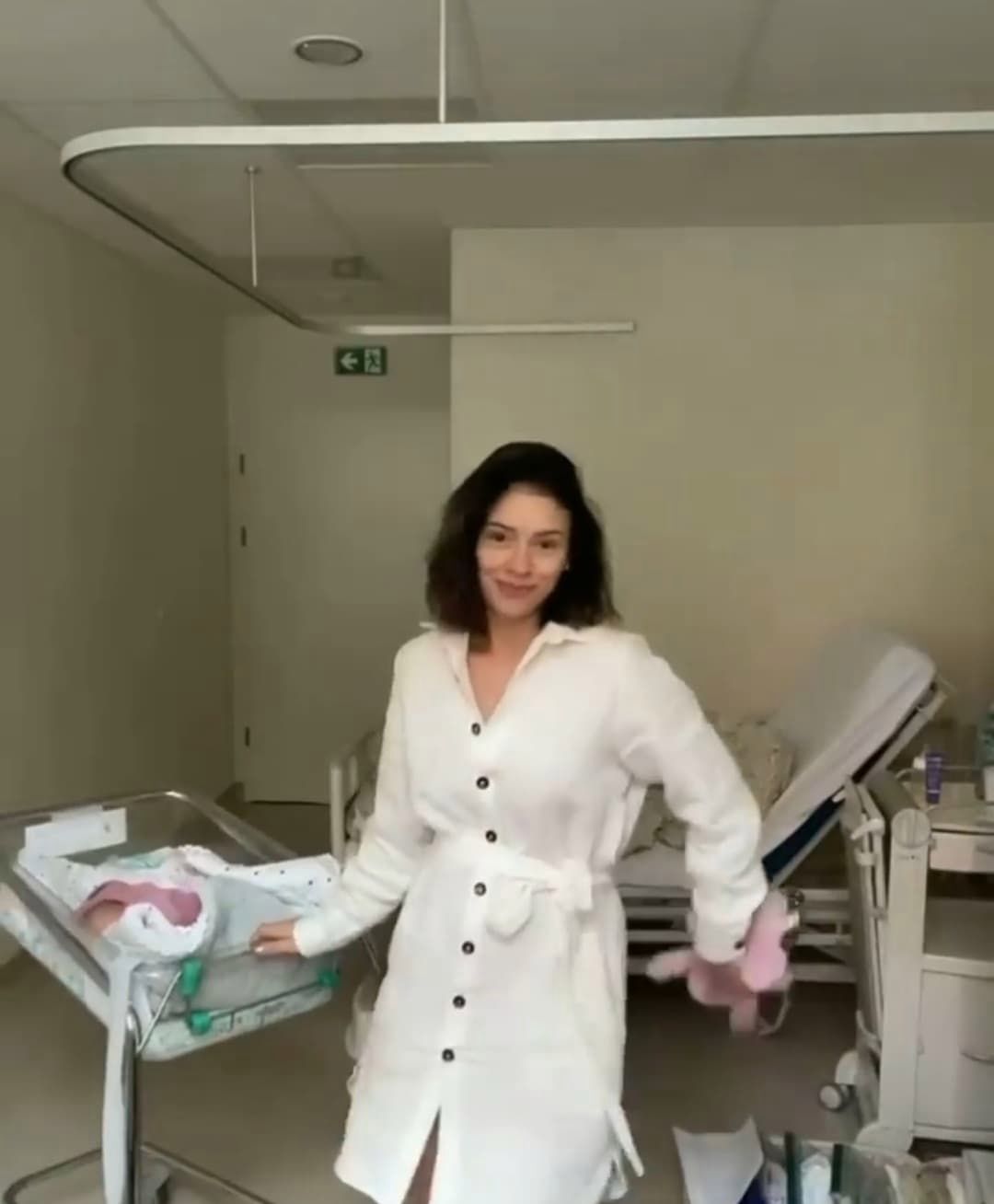 Klaudia Halejcio urodziła