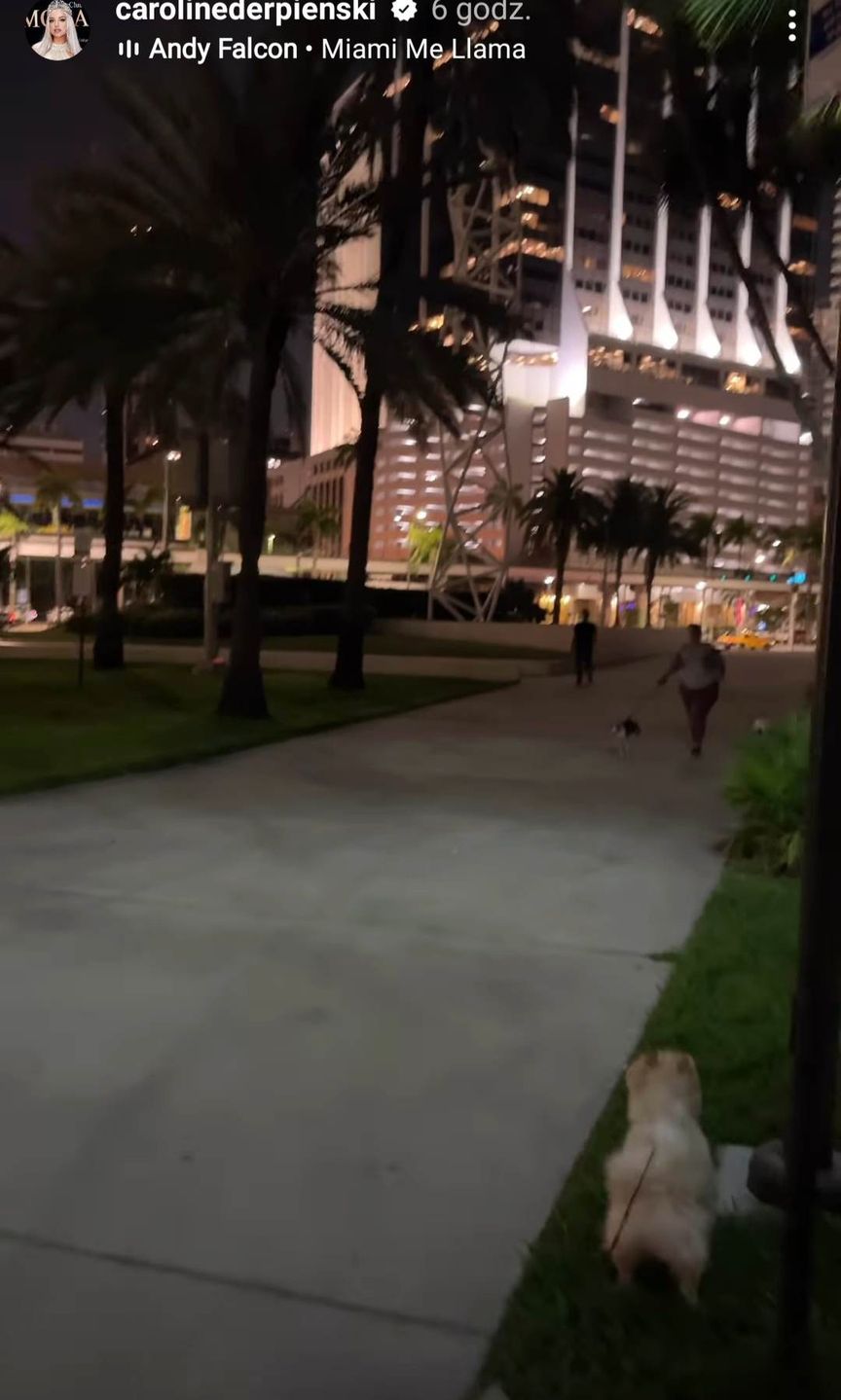 Caroline Derpieński relacjonuje życie w Miami