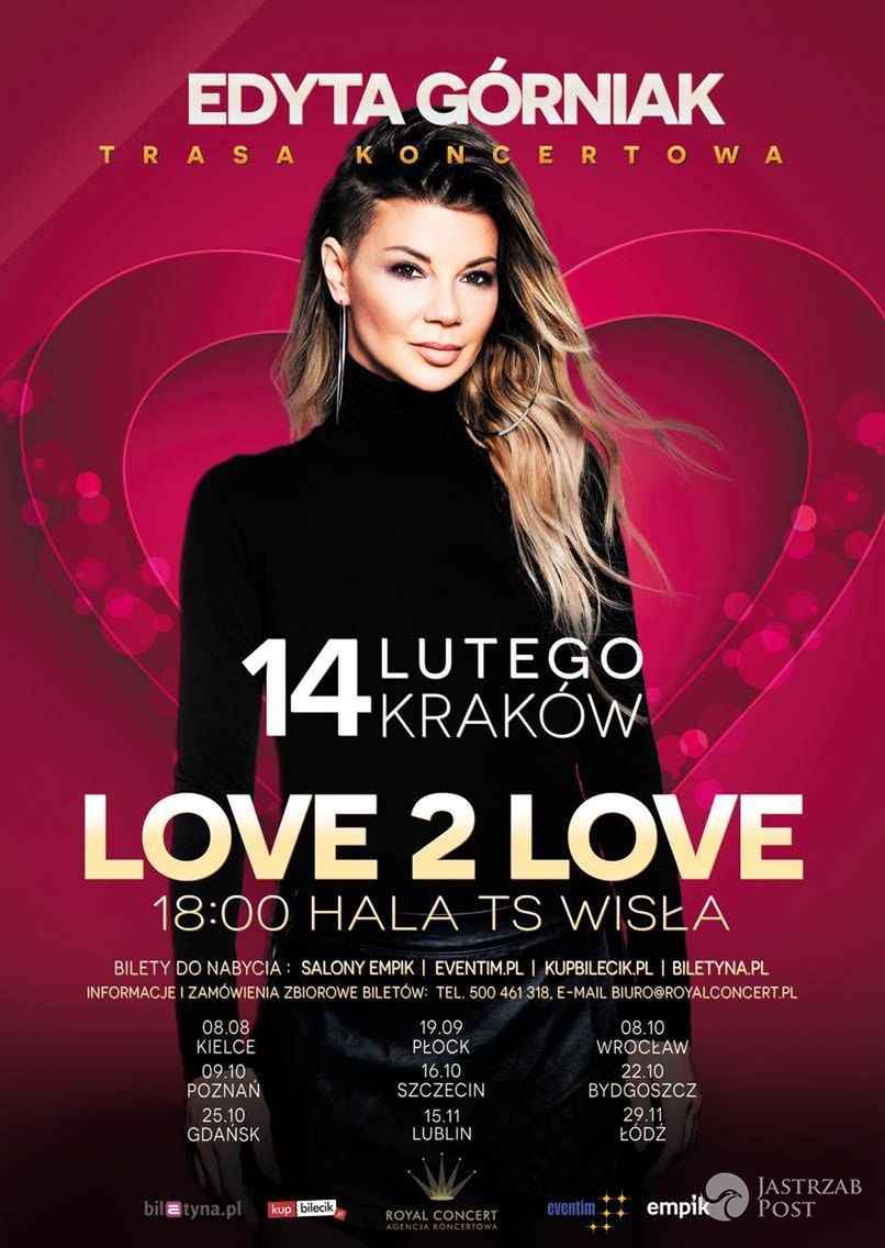 Edyta Górniak w Krakowie zaśpiewa Grateful - piosenkę na Eurowizję 2016
