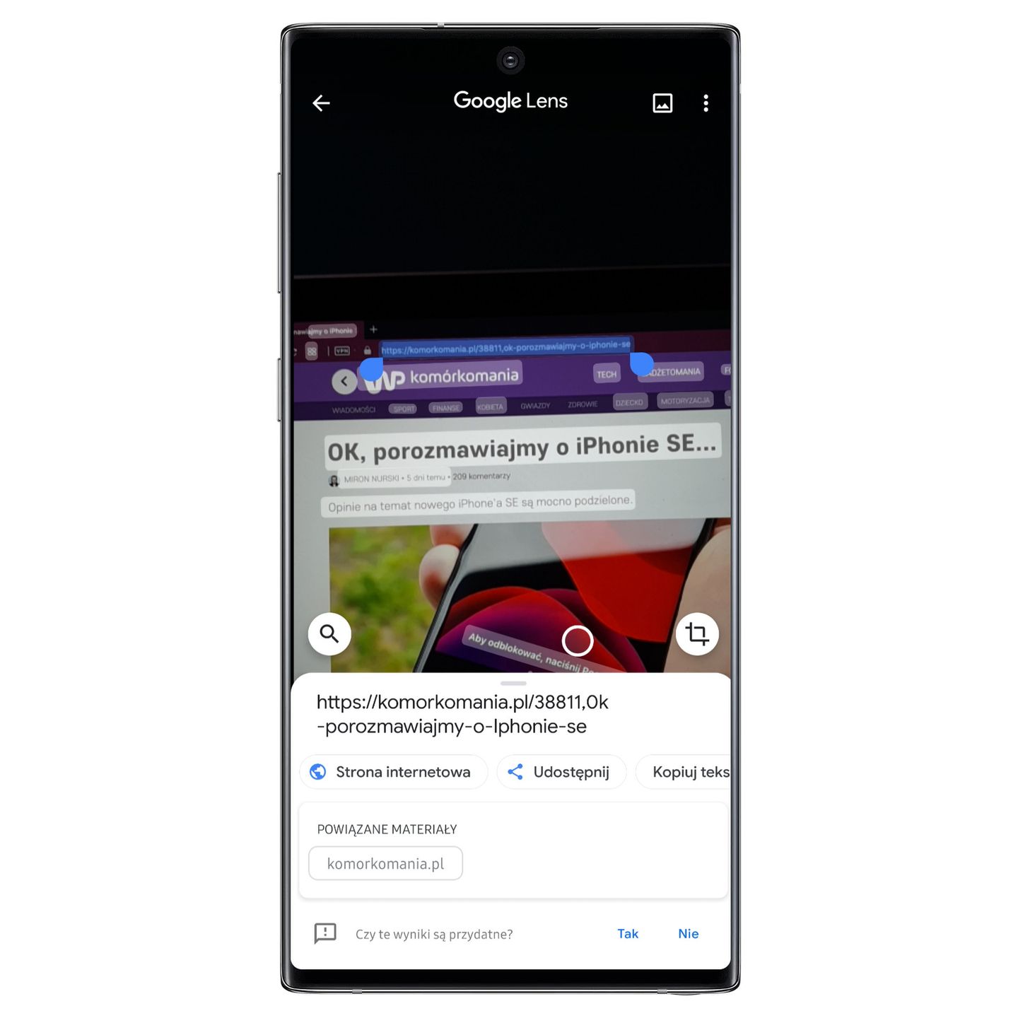 Obiektyw Google to najlepsza aplikacja, z której nie korzystasz. Pora to zmienić 8