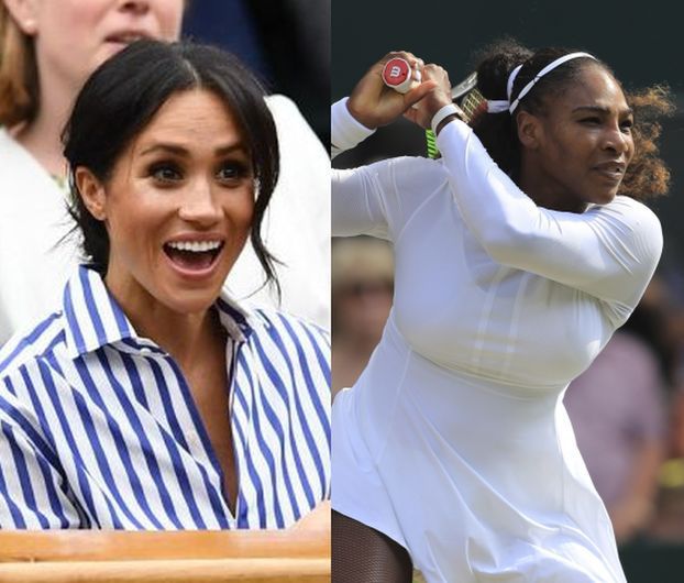 Meghan Markle popłakała się, gdy Serena Williams przegrała finał Wimbledonu!