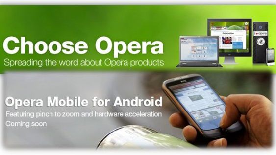 Opera Mobile dla Androida już w listopadzie 1