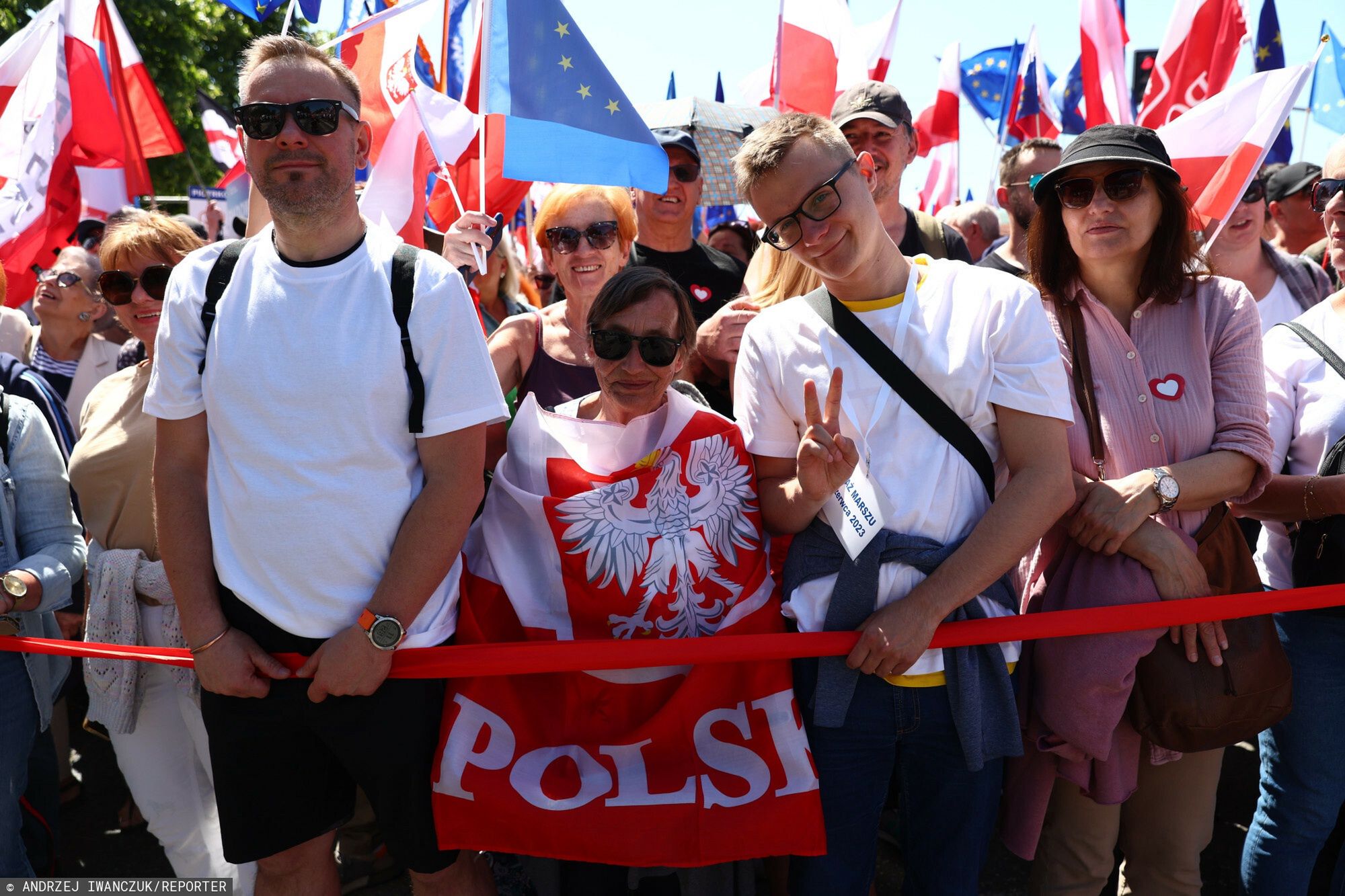 Marsz 4 czerwca
04.06.2023 Warszawa Marsz Wolnosci 4 czerwca
fot Andrzej Iwanczuk/REPORTER
Andrzej Iwanczuk/REPORTER