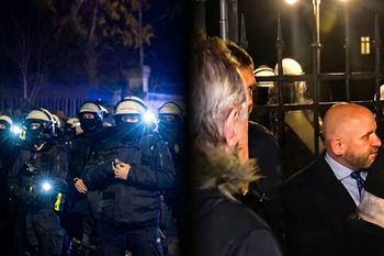 Gorąco przed siedzibą TK. Policja wydała kolejny komunikat