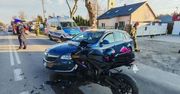 Maszewo: Motocyklistka ranna po zderzeniu z Oplem