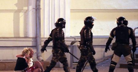 Białoruś. Milicja zatrzymała dziennikarzy. Wśród nich był Andrzej Zaucha z TVN