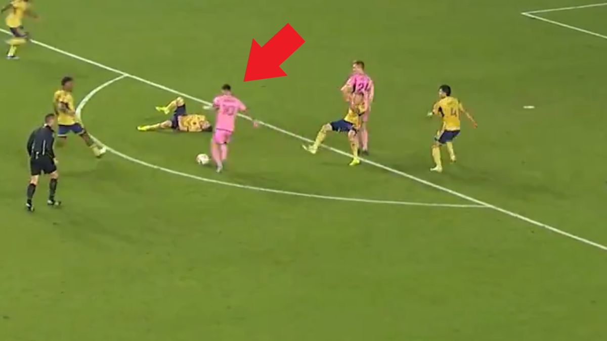 Fragment meczu między Interem Miami a Real Salt Lake