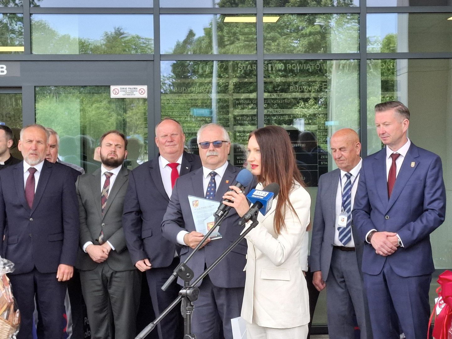 Otwarcie budynku Starostwa Powiatowego w Białymstoku