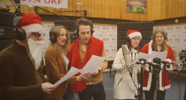 Pastorałka promuje 14. edycję akcji „Choinka pod choinkę” w Radiu Kielce