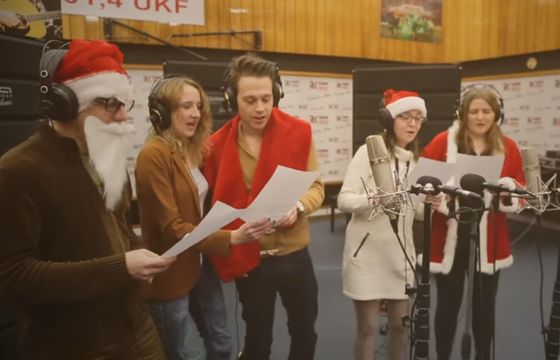 Pastorałka promuje 14. edycję akcji „Choinka pod choinkę” w Radiu Kielce