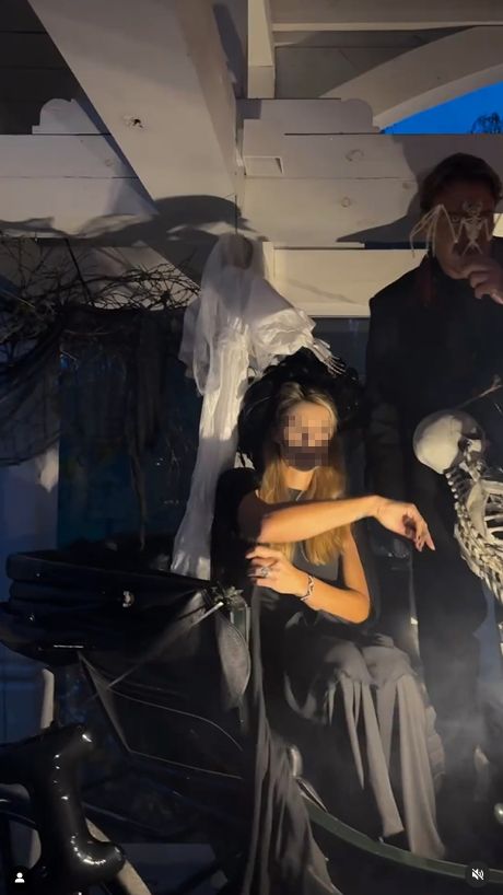 Agnieszka Woźniak-Starak świętuje Halloween