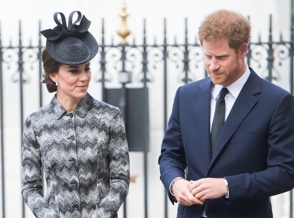 Księżna Kate i książę Harry