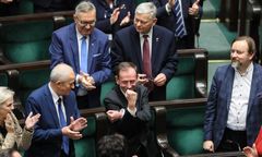 "Ruska swołocz". Wąsik zaatakował w imieniu Kamińskiego