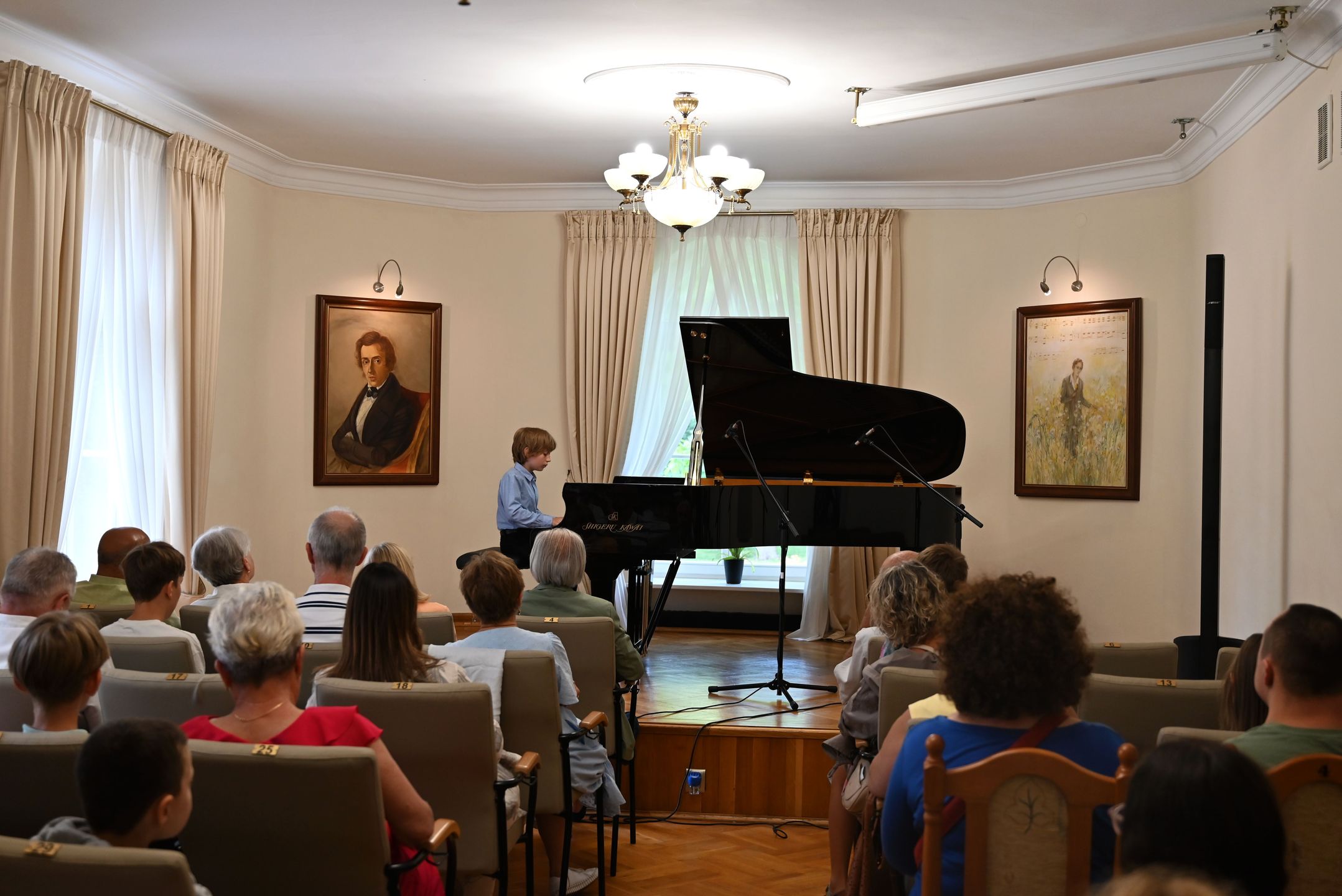 Na szafarskiej scenie wystąpili młodzi, utalentowani pianiści
