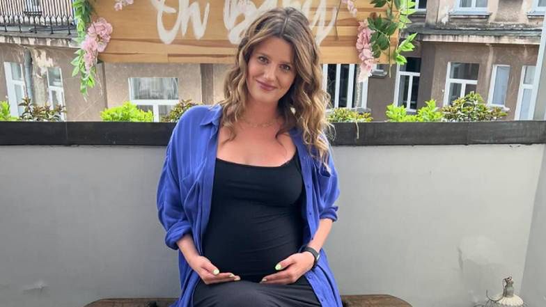 Zofia Zborowska na "ostatniej prostej" chwali się sesją ciążową