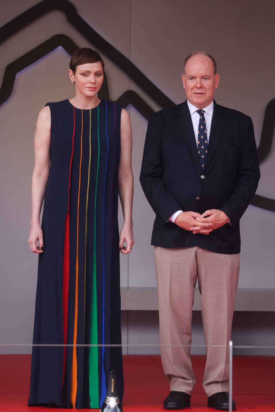księżna Charlene i książę Albert