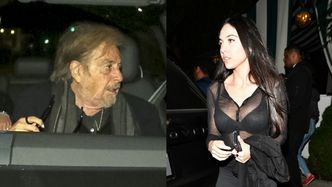 Al Pacino sfotografowany na randce z młodszą o ponad PIĘĆ DEKAD (!) Noor Alfallah. Słodziaki?