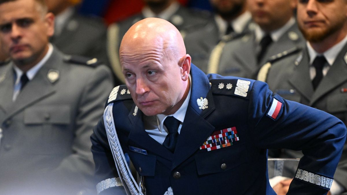 Komendant główny policji, gen. insp. Jarosław Szymczyk