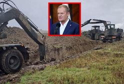 Ruszyła budowa Tarczy Wschód. Tusk pokazał zdjęcie