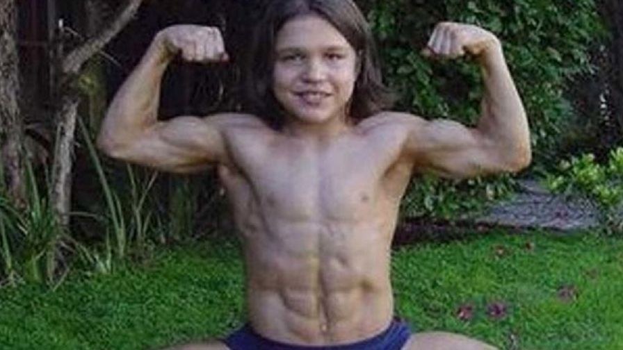 Najbardziej umięśnione dziecko