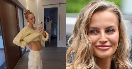 Karolina Pisarek z dumą prezentuje CIĄŻOWE KRĄGŁOŚCI: "Rośnie maluszek" (ZDJĘCIA)