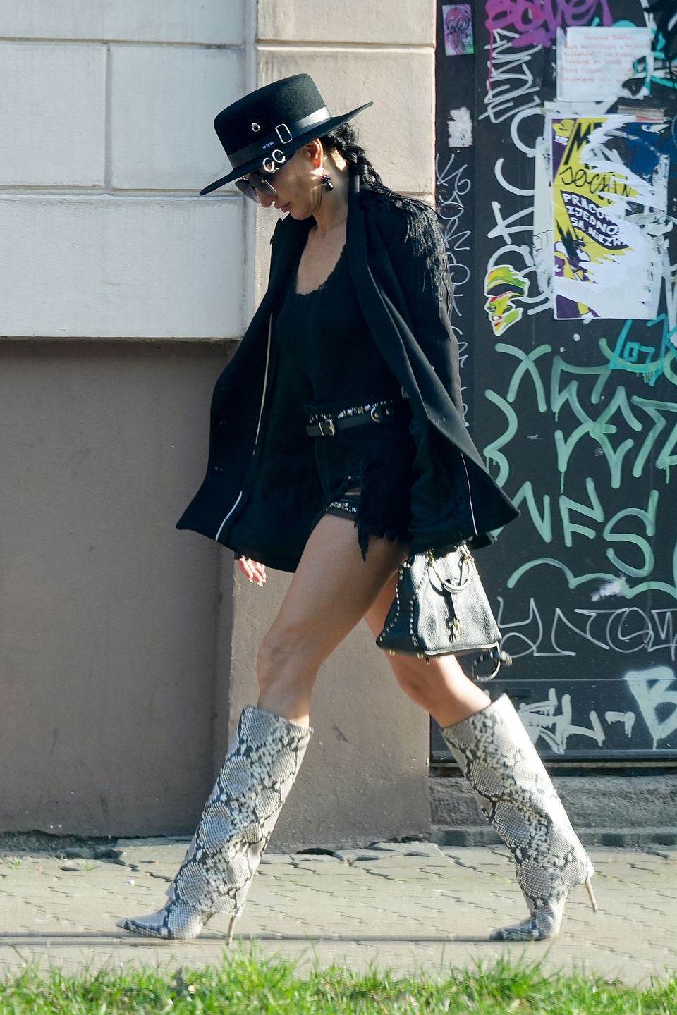 Justyna Steczkowska "przyłapana" na mieście