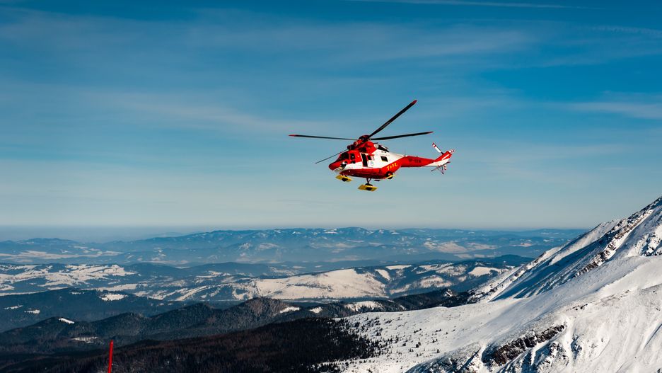 Helikopter TOPR (zdjęcie ilustracyjne) 