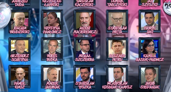 „Mistrz riposty” - TVN24 zmienia nazwę plebiscytu na wyrazistego polityka. Nominowani m.in. Tarczyński, Pawłowicz, Schetyna i Kukiz