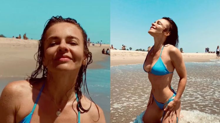 Edyta Herbuś chwali się zdjęciami w bikini