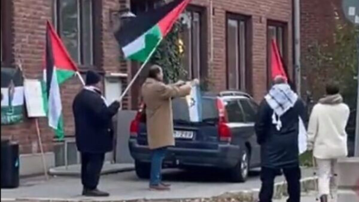 Demonstracja w Szwecji