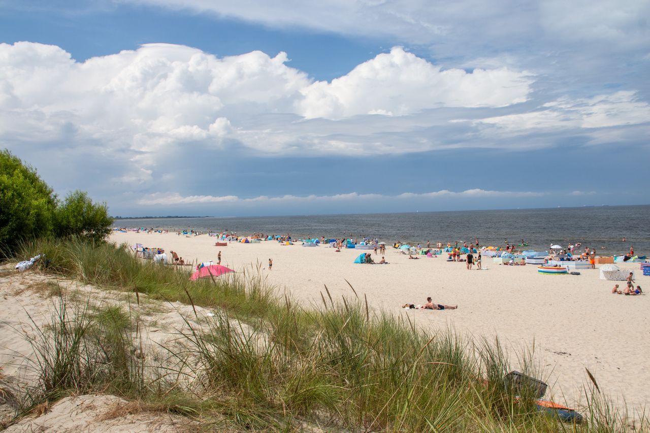 Plaża w Jantarze