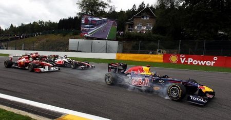 GP Belgii: Vettel wraca do formy, przebłysk Mercedesów