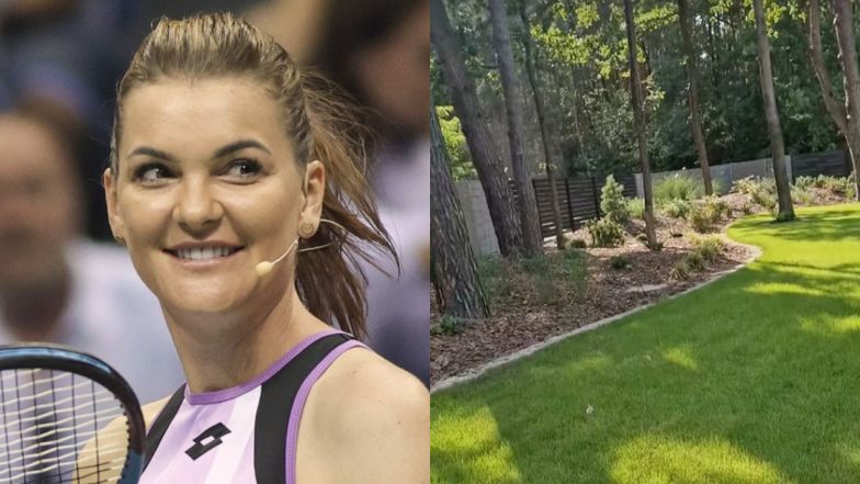 Agnieszka Radwańska pokazała ogród